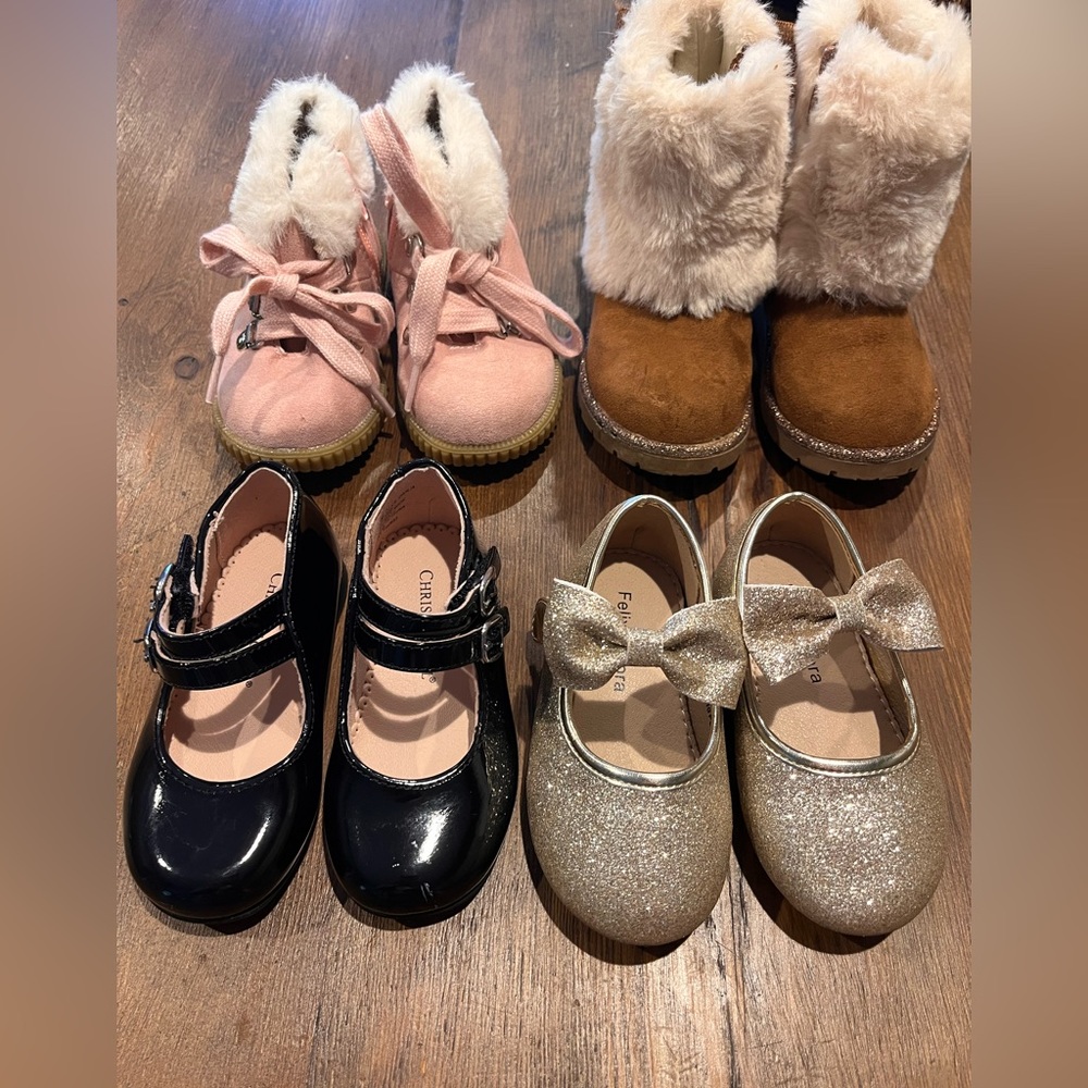 Lot of two Boots & Two dress shoes